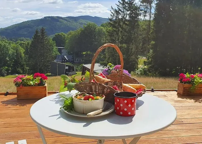 Tollendorf Luzicke Hory 아파트 Jiřetín pod Jedlovou